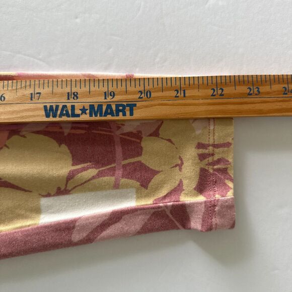 Soft Surrounding Adela Faint Pink Floral V Neck Long Sleeve Tunic Top Sz PL - Picture 7 of 8